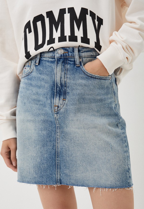 

Юбка джинсовая Tommy Jeans, Голубой