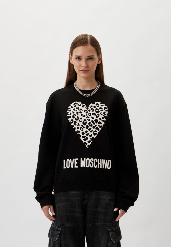 

Свитшот Love Moschino, Черный