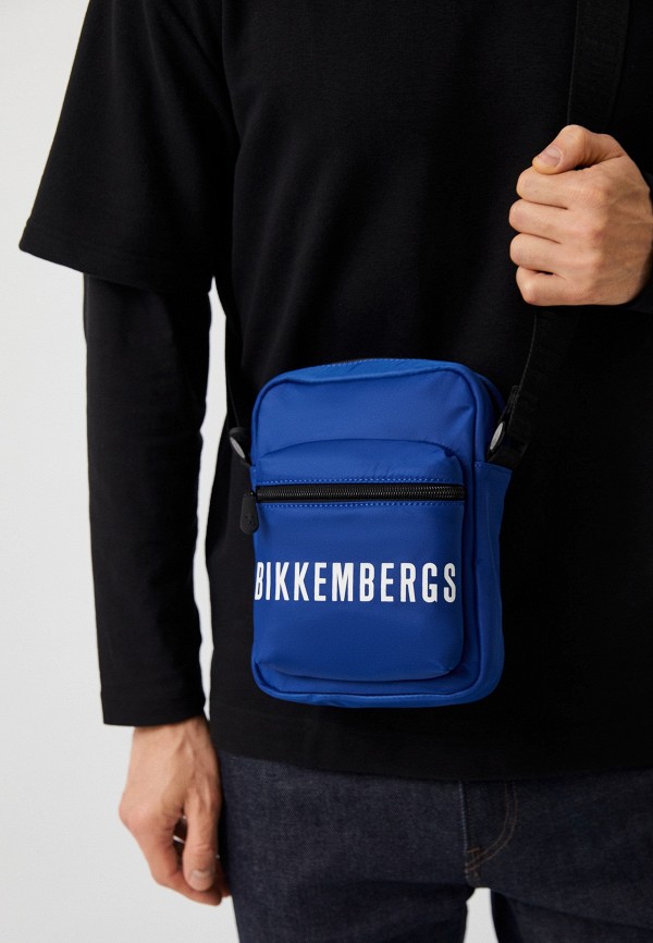 Сумка Bikkembergs синий, размер 00, фото 6