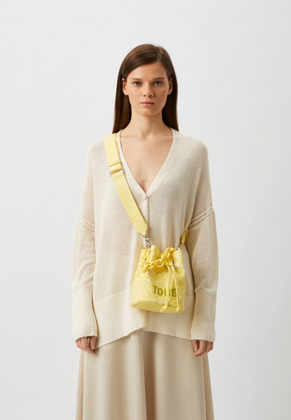 Сумка Tous желтый, размер 00, фото 6