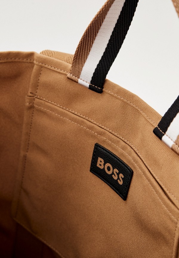 Сумка Boss коричневый, размер 00, фото 4