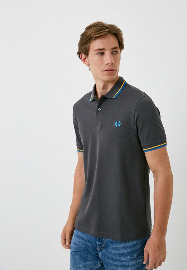 

Поло Fred Perry, Серый