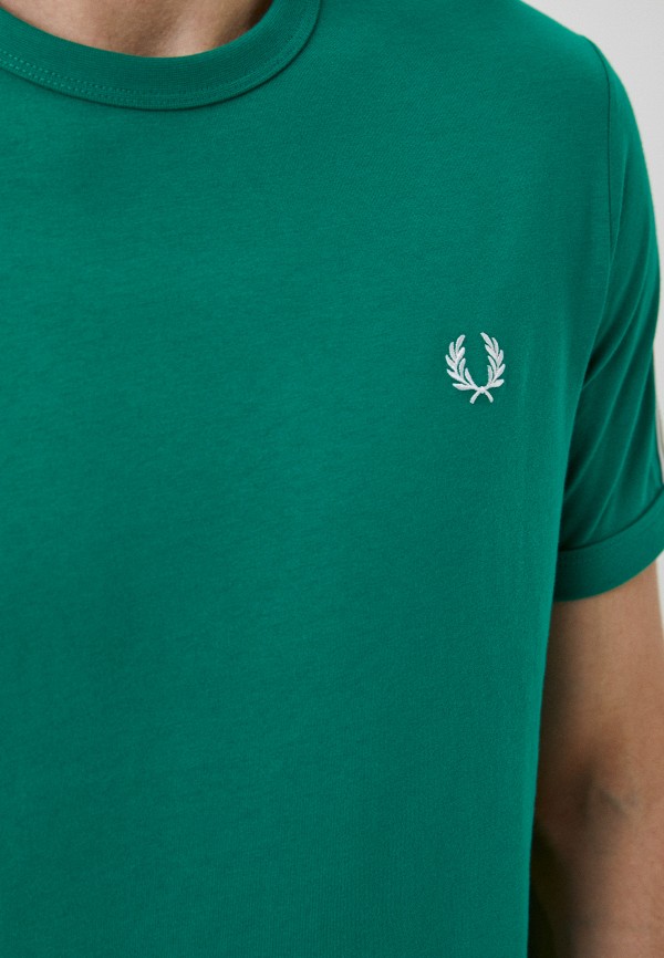 Футболка Fred Perry зеленый, размер 48, фото 3