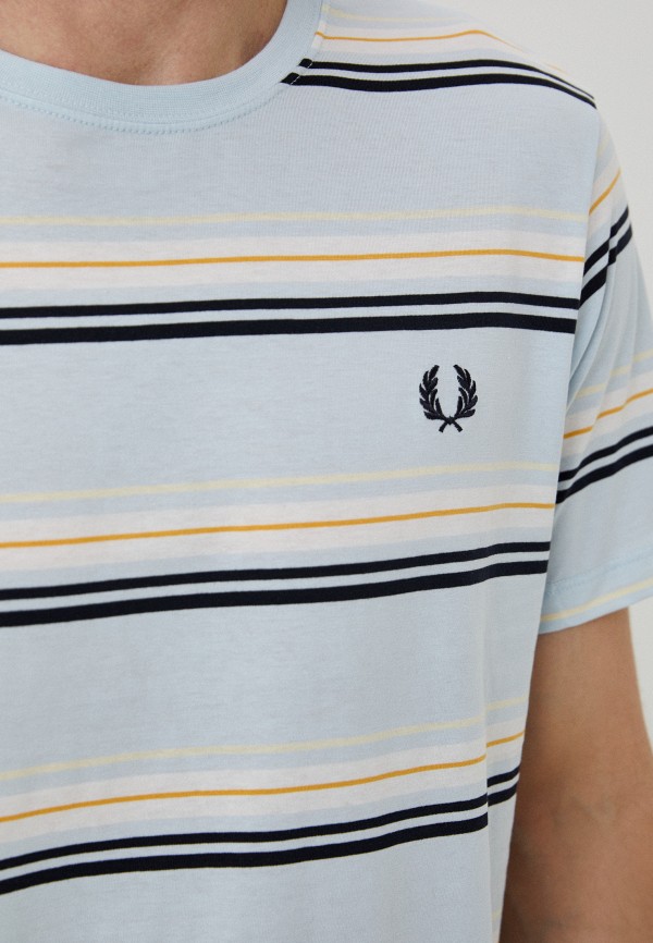 Футболка Fred Perry голубой, размер 44, фото 3