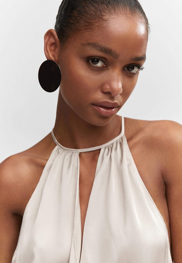 Платье Mango серый, размер 50, фото 4