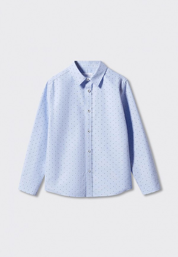 

Рубашка Mango Kids, Голубой, OXFORDP