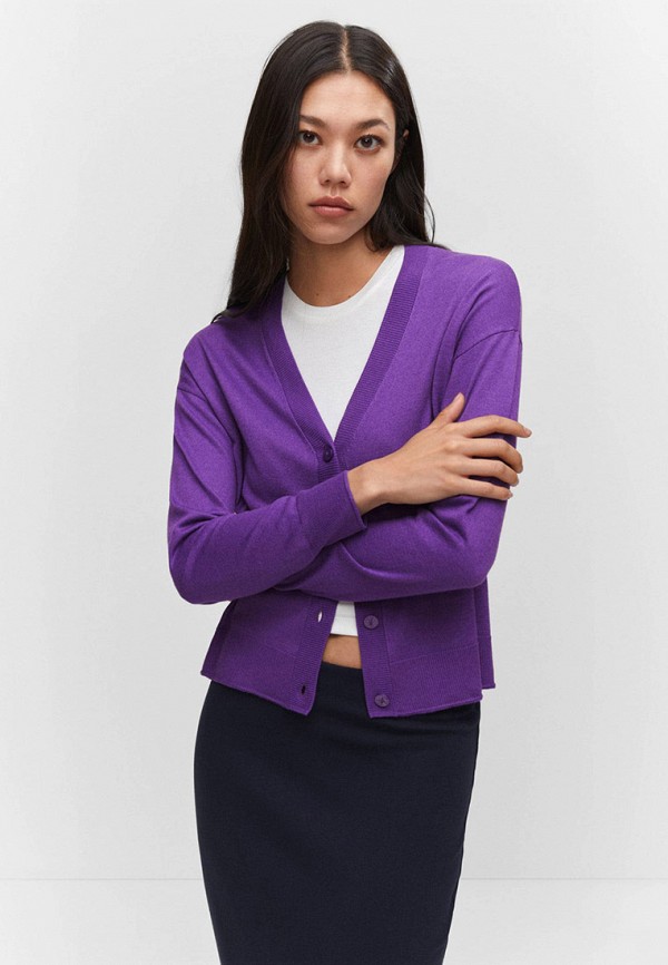 

Кардиган Mango, Фиолетовый, LUCCA