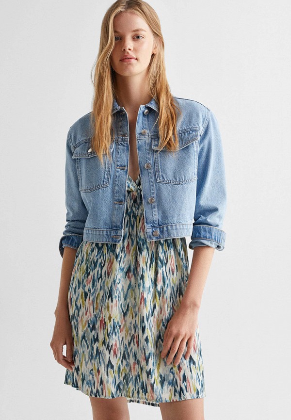 фото Куртка джинсовая mango kids