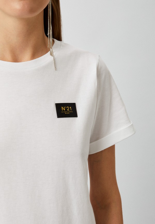 Футболка N21 белый, размер 40, фото 4