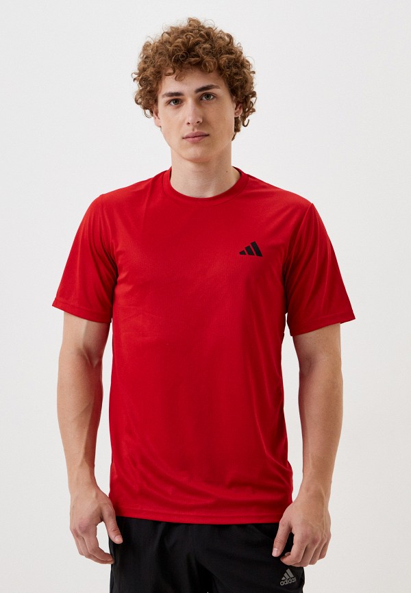 Футболка спортивная adidas красный, размер 48