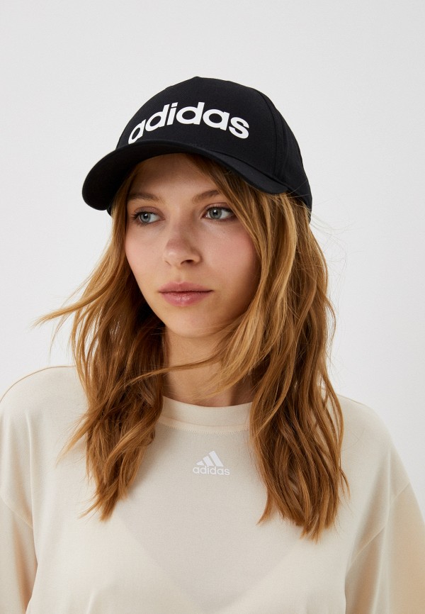 Бейсболка adidas черный, размер 54, фото 5