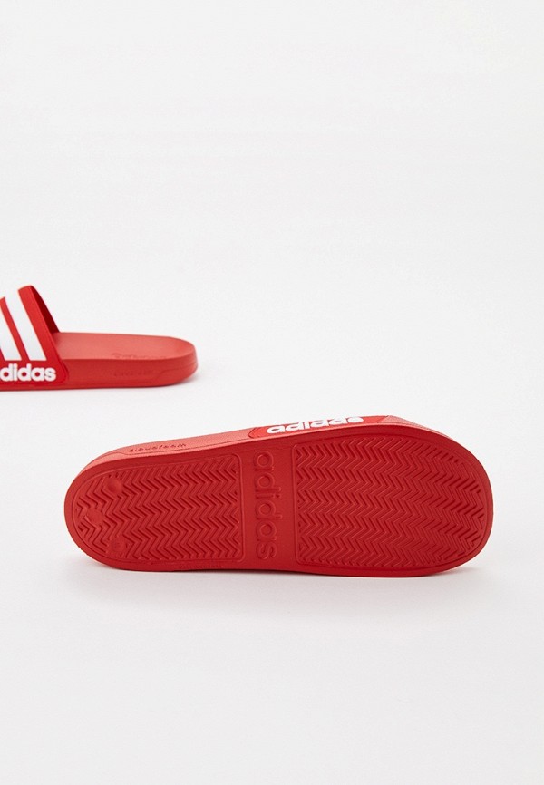 Сланцы adidas красный, размер 43, фото 5