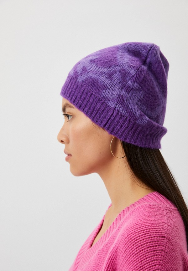 Шапка Pinko фиолетовый, размер 00, фото 5