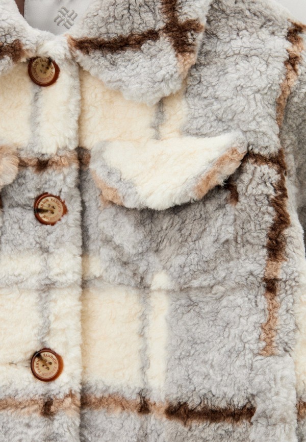 Шуба Choupette серый, размер 128, фото 4