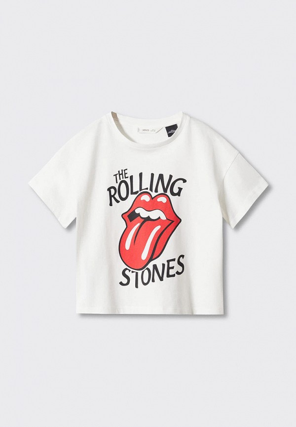 

Футболка Mango Kids, Белый, ROLLING