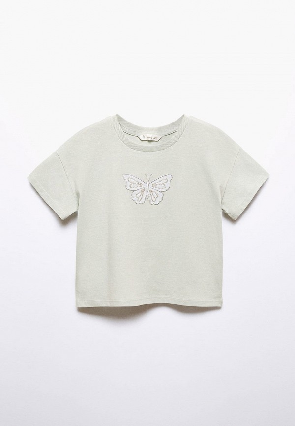 

Футболка Mango Kids, Зеленый, FLY