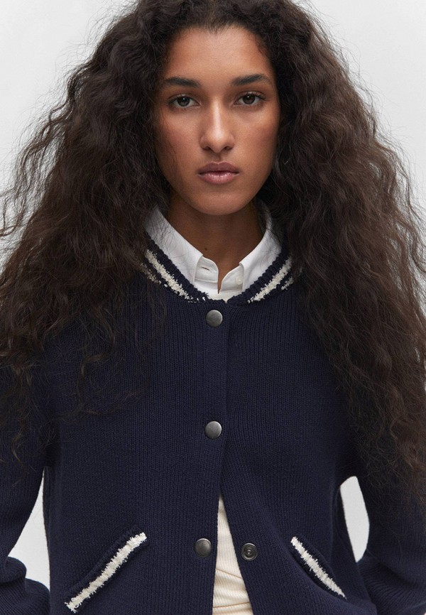 Кардиган Mango синий, размер 48, фото 4