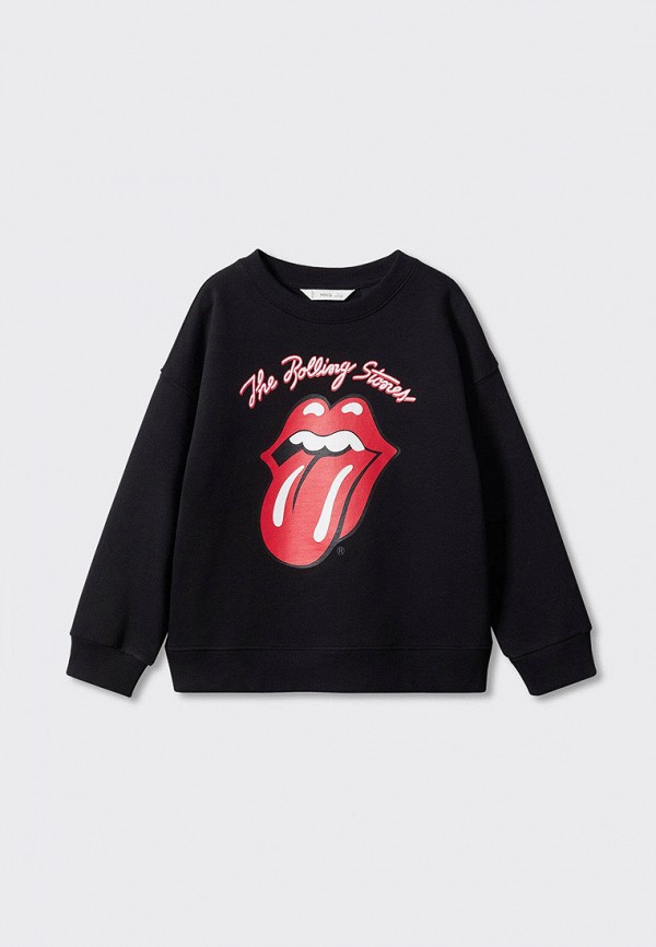 

Свитшот Mango Kids, Черный, STONE
