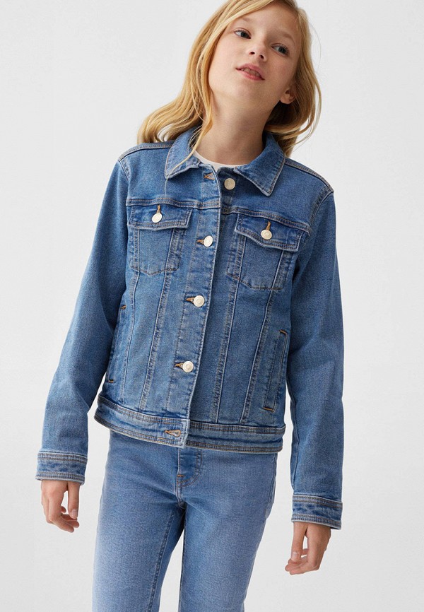 фото Куртка джинсовая mango kids