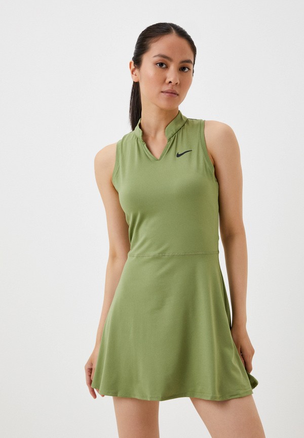Платье Nike зеленого цвета
