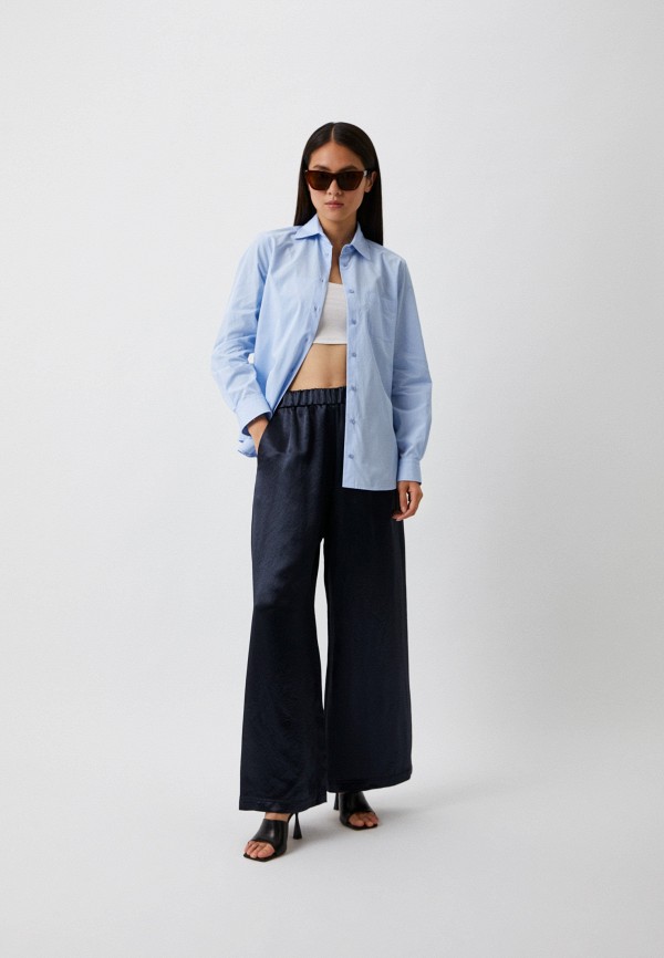 Брюки Max Mara Leisure синий, размер 46, фото 2