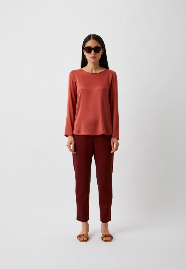 Брюки Max Mara Leisure бордовый, размер 40, фото 2