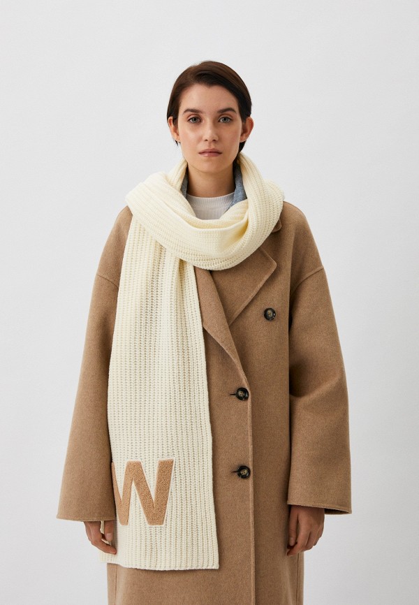 Шарф Weekend Max Mara бежевый, размер 00, фото 4