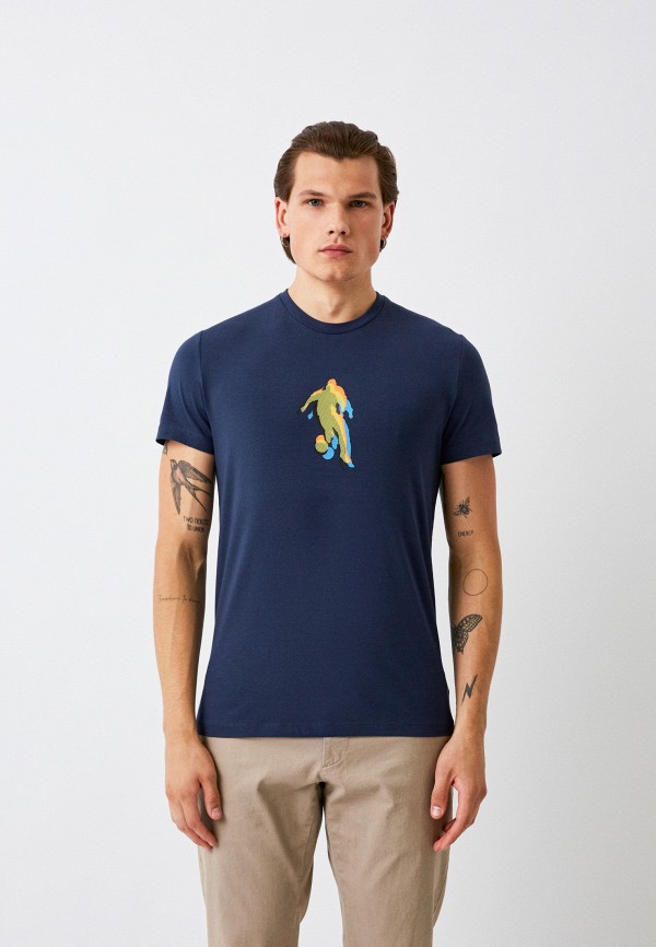 

Футболка Bikkembergs, Синий