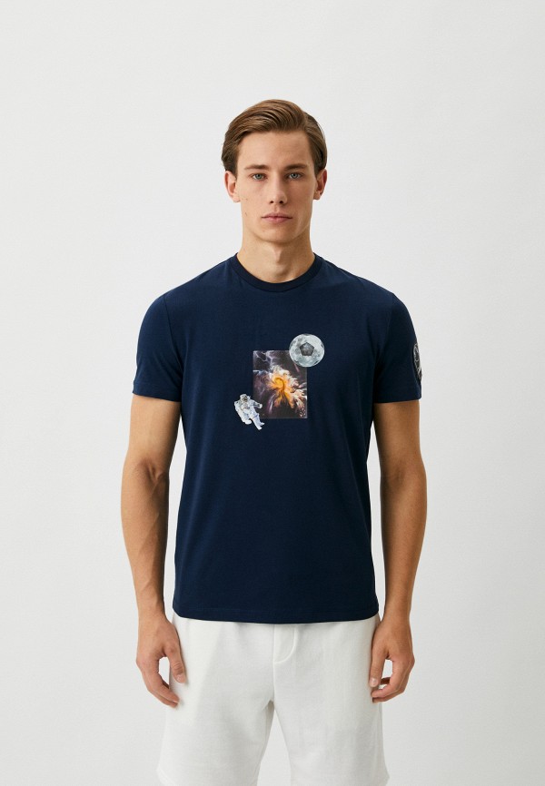

Футболка Bikkembergs, Синий