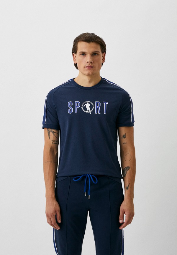 

Футболка Bikkembergs, Синий