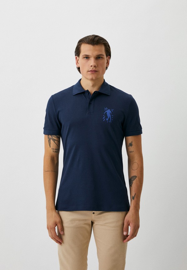 

Поло Bikkembergs, Синий