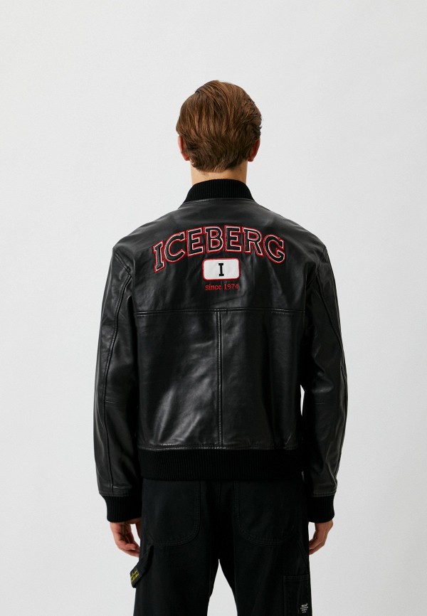 фото Куртка кожаная iceberg
