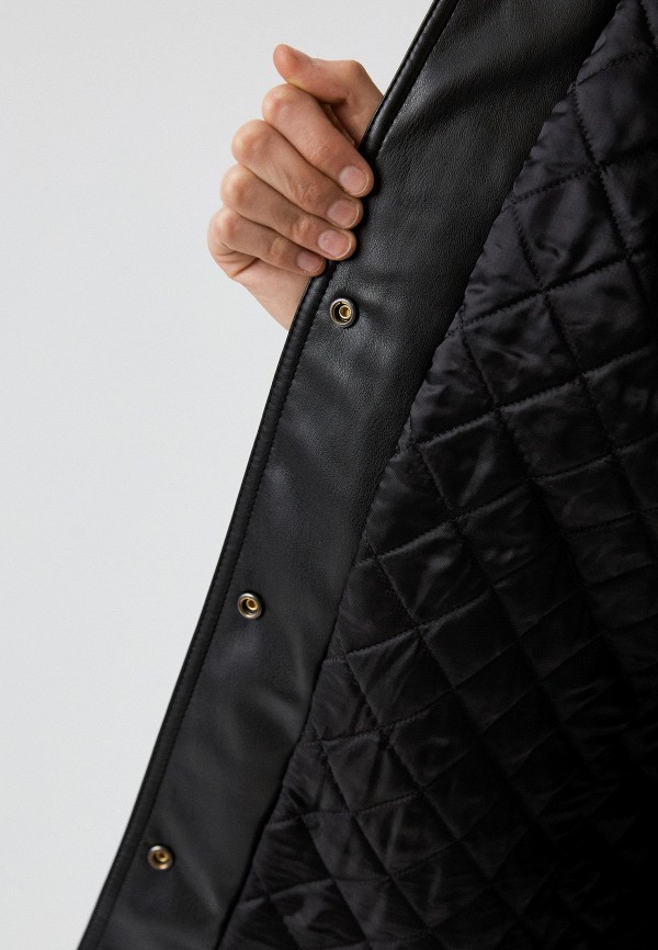 фото Куртка кожаная утепленная iceberg