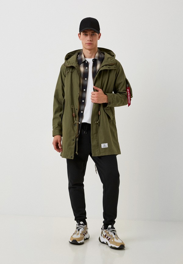 Парка Alpha Industries хаки, размер 50, фото 2