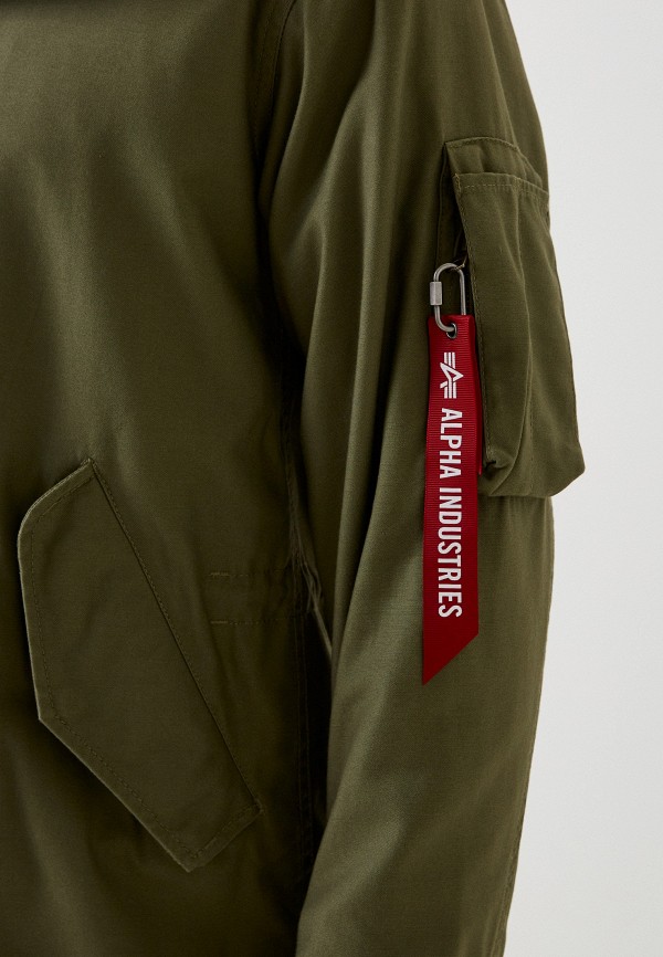 Парка Alpha Industries хаки, размер 50, фото 5