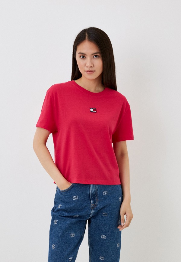 

Футболка Tommy Jeans, Фуксия