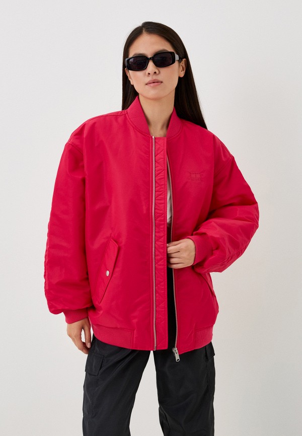 

Куртка утепленная Tommy Jeans, Фуксия
