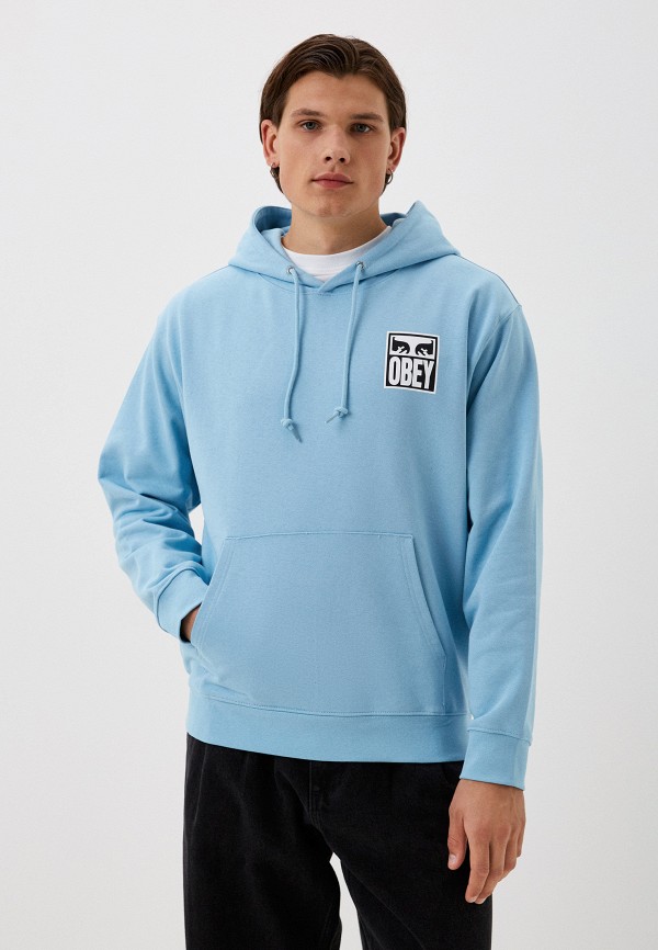 

Худи Obey, Голубой