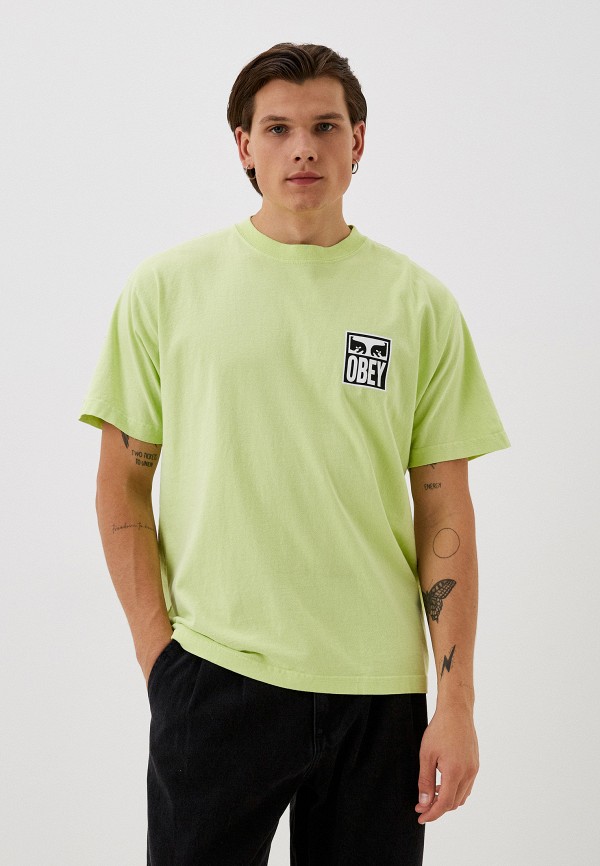 

Футболка Obey, Зеленый