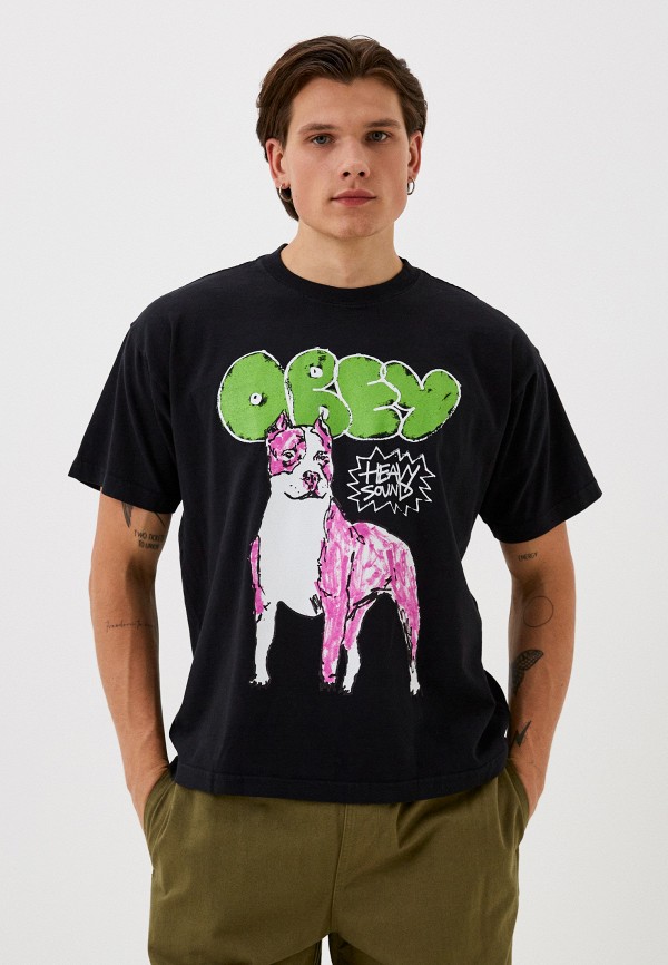 

Футболка Obey, Черный