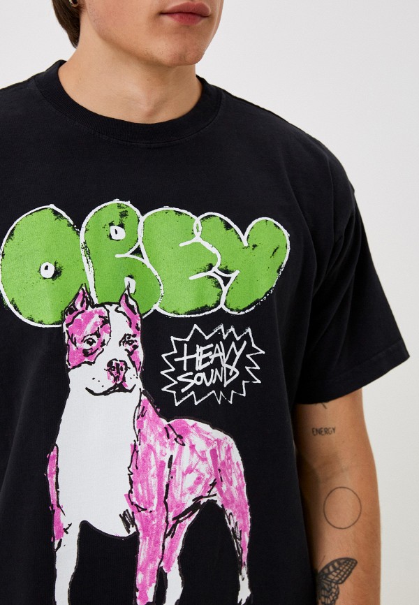 Футболка Obey черный, размер 48, фото 3