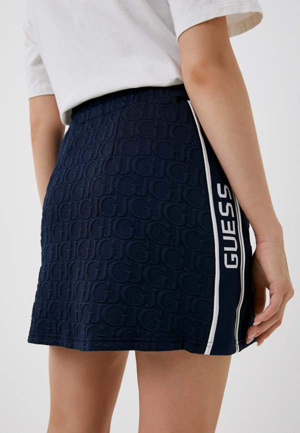 Юбка Guess синий, размер 48, фото 3