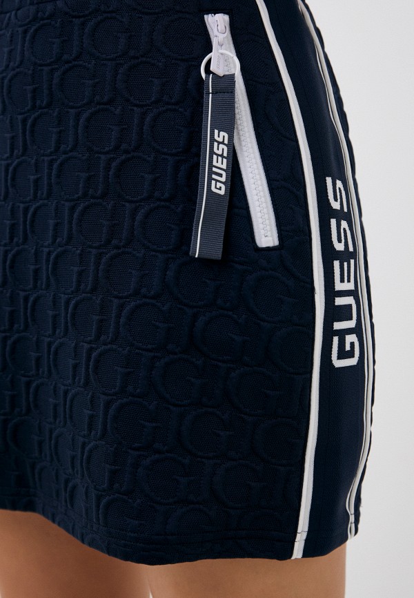 Юбка Guess синий, размер 48, фото 4