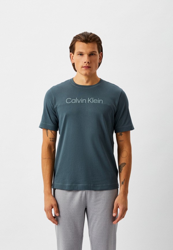 

Футболка Calvin Klein Performance, Зеленый, ICON PW - SS TEE