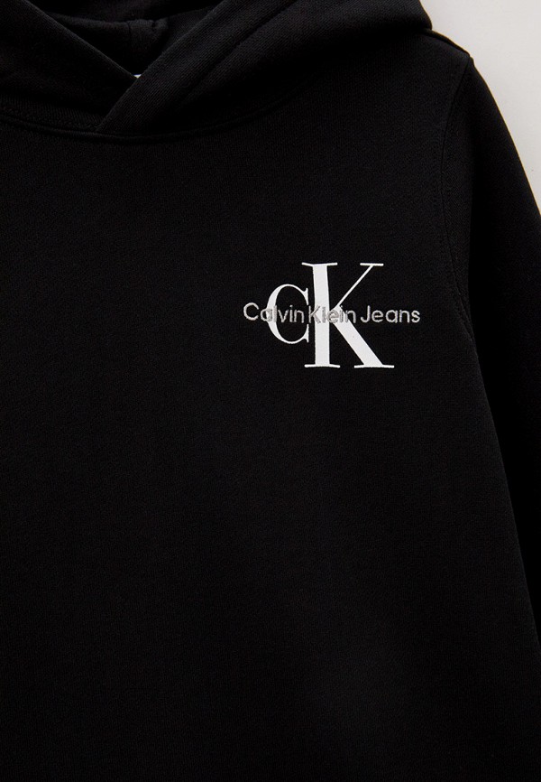 Худи Calvin Klein Jeans черный, размер 140, фото 3