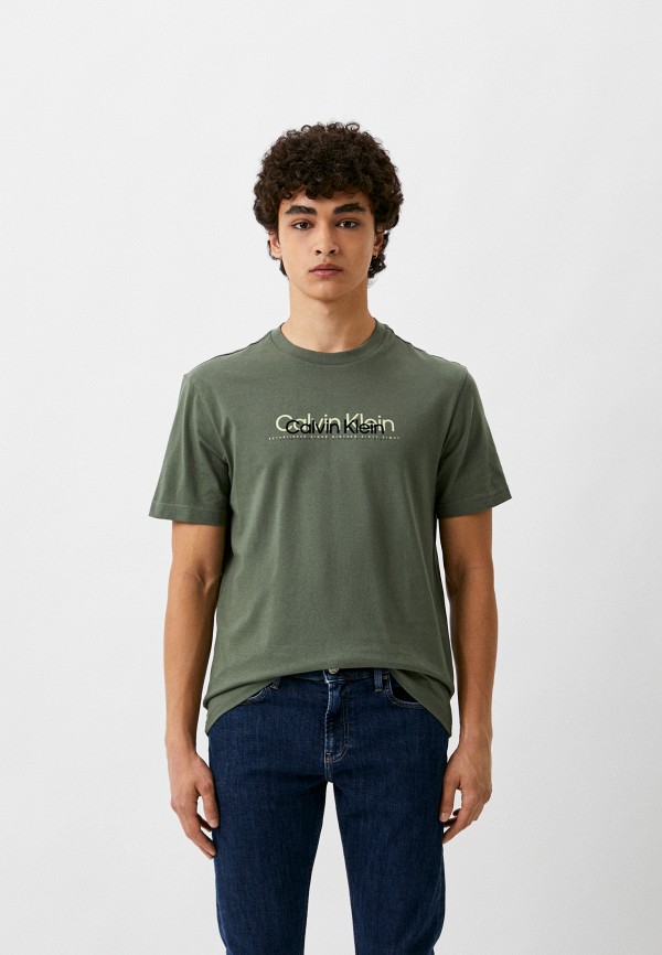 

Футболка Calvin Klein, Хаки