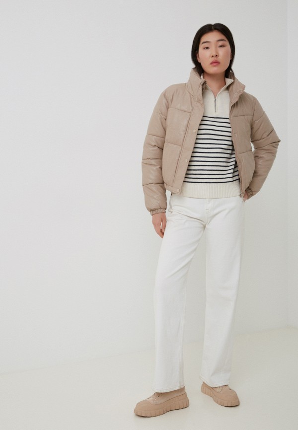 фото Куртка кожаная утепленная moki