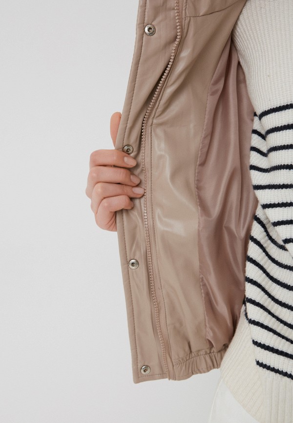 фото Куртка кожаная утепленная moki