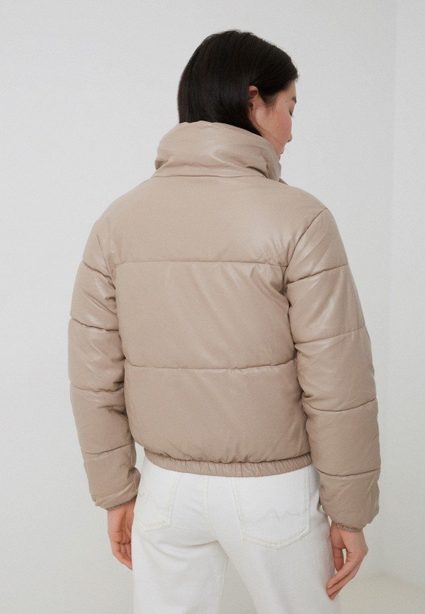 фото Куртка кожаная утепленная moki