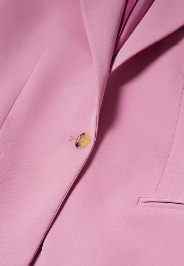 Жакет Mango розовый, размер 48, фото 5